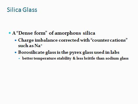 silica glass